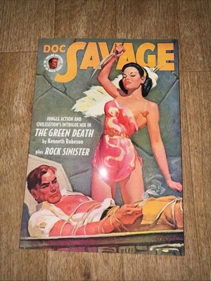 Doc Savage #75 The Green Death & Rock Sinister 2014 1st Print Pulp New