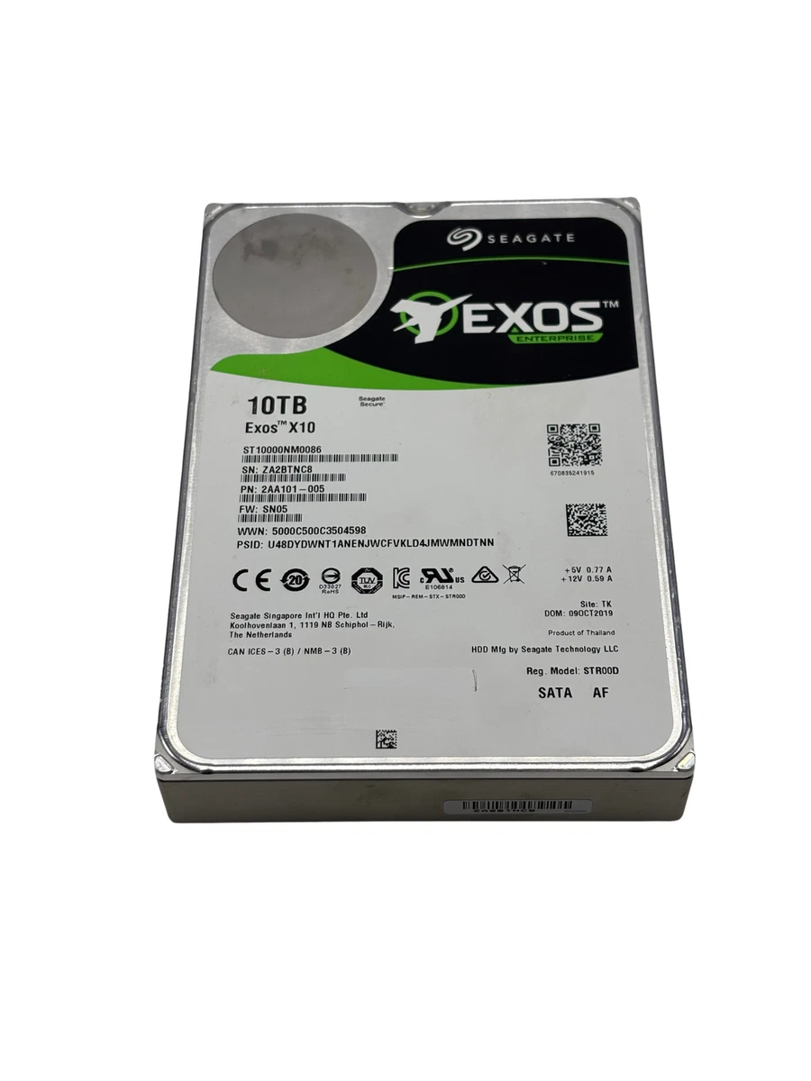Internal Hard Disk Drives 10 TB Storage Capacity for Sale - eBay