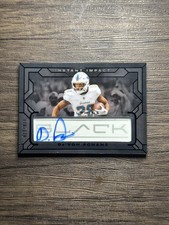 2024 Panini Black DEVON ACHANE Instant Impact  AUTO /179 Miami Dolphins