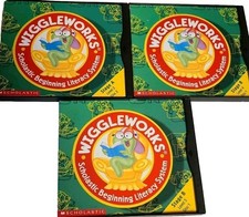 WiggleWorks Scholastic Beginning Literacy Systm Stage A B B MAC CD reading 3 Cds