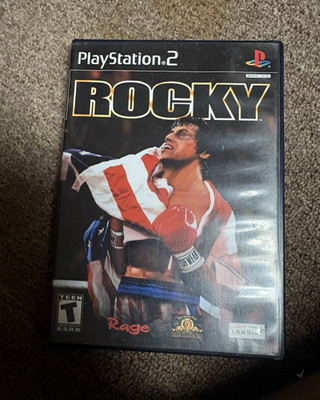 Ubisoft Rocky (Sony PlayStation 2) Case Only