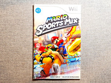 Mario Sports Mix Instruction Manual Only - Nintendo Wii