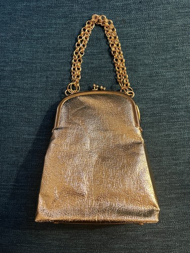 Vintage Gold Purse By iLa of California