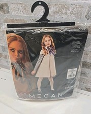 Kids Megan M3gan Cosplay Costume Dress Outfits Halloween Carnival Suit Sz SMALL