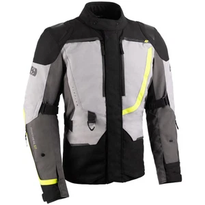 Oxford Montreal 5.0 Motorbike Motorcycle Textile Jacket - Grey / Black / Yellow