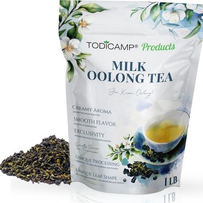 Milk Oolong Tea Loose Leaf   Premium Chinese Oolong Tea 1 lb | Double Milky A...