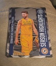2020-21 Panini Illusions #16 Insert Season Highlights Domantas Sabonis Pacers
