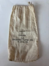 Vintage Orchard Paper Co. St. Louis MO Small Flour Bag