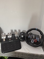Logitech G29 Racing Steering Wheel PlayStation Edition with Pedals and Shifter