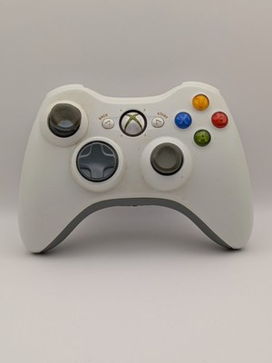 Official OEM Microsoft Xbox 360 White Controller Tested - Read Description!
