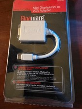 NEW SEALED GIGAWARE MINI DISPLAYPORT TO VGA ADAPTER PC/MAC