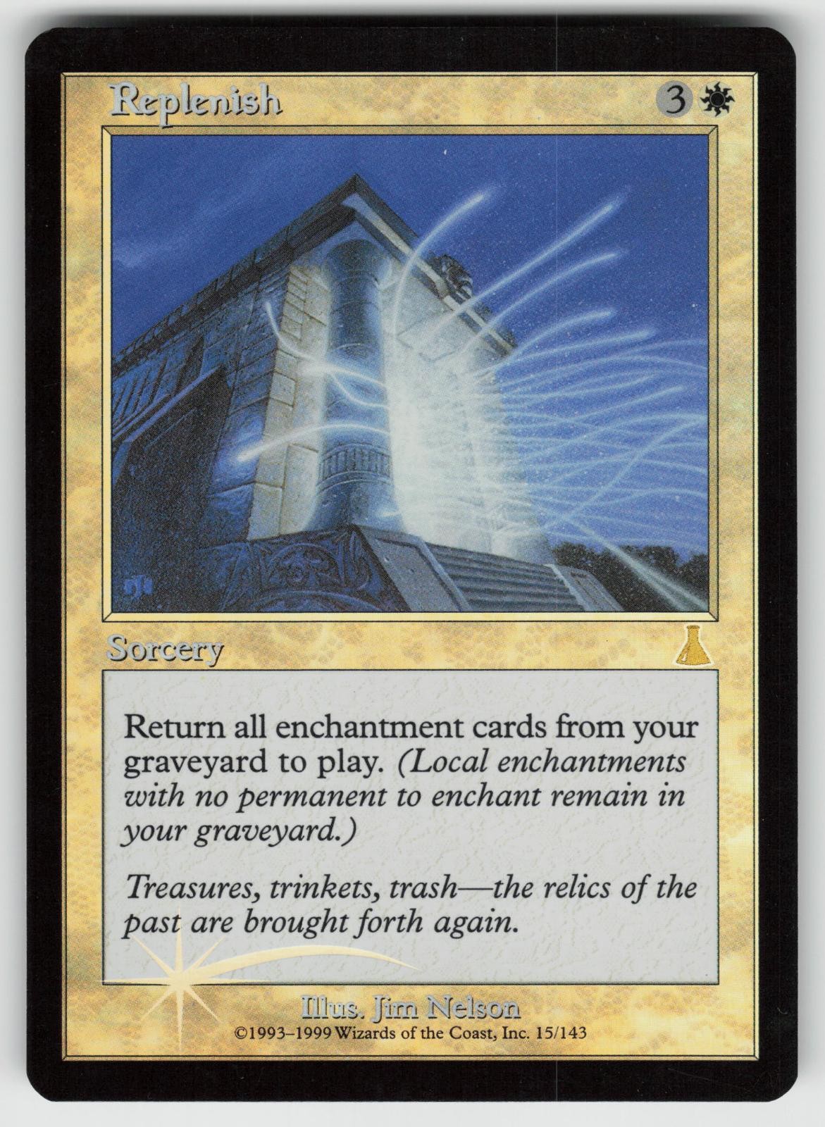 Replenish 15 Urza's Destiny Foil Rare MAGIC: THE GATHERING