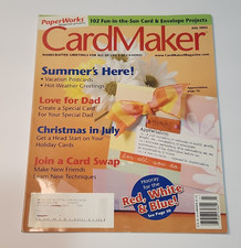 CardMaker Magazine July 2005 PaperWorks Craft Card Making English Unnumbered