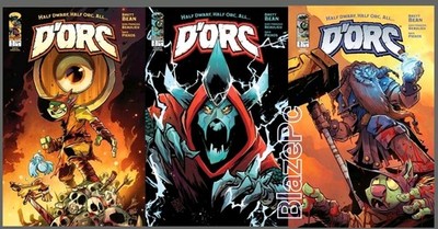 Dorc #1 6th #2 4th #3 3rd Print Variant Set Options Image Comics NM