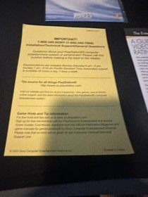 Sony PlayStation 2 PS2 Fat Console with OEM Cords + Controller