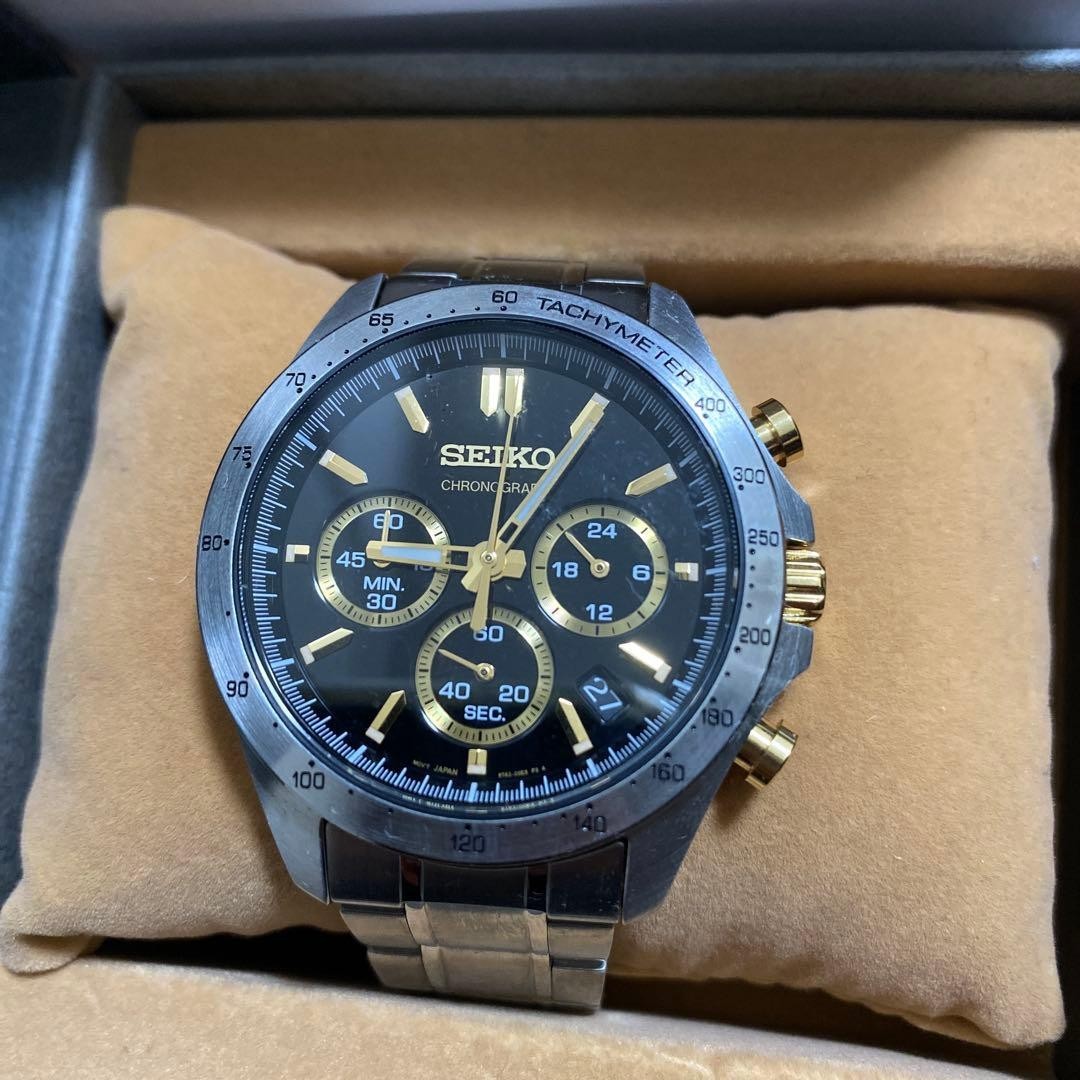 SEIKO KSN8T6C ブルー SEIKO セイコー の腕時計 KSN8T6C 箱付き SEIKO 