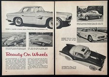 1960 Sports Cars ?Beauty On Wheels? Pegaso~Masserati~Alfa Romeo~Bentley++