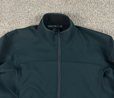 Arcteryx Jacket Mens Small Blue Epsilon AR Softshell Full Zip Mock