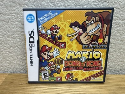 Mario vs. Donkey Kong: Mini-Land Mayhem (Nintendo DS, 2011) Inserts