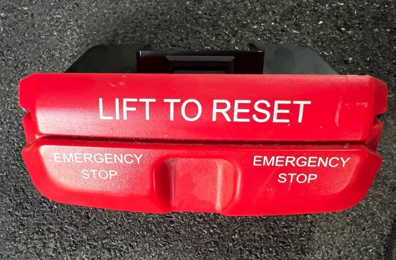 Matrix Fitness Treadmill Emergency Stop Safety Reset Switch Lift To Reset OEM