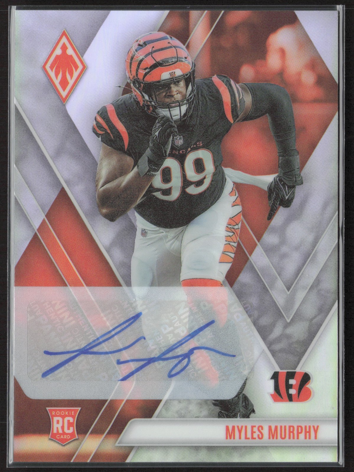 2023 Panini Phoenix #153 Myles Murphy Rookie Autographs Silver