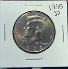 1995-D Kennedy Half Dollar Circulated Excellent Condition