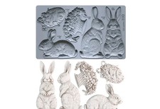 Iron Orchid Designs IOD Les Lapins Mould Bunny Spring 2026