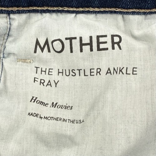 Mother Jeans Damen tatsächliche Größe 29 (LESEN) Home Movies Hustler Ankle Fray Flare - Bild 10 von 13