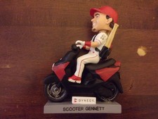 Scooter Gennett used loose Cincinnati Reds bobble head mlb