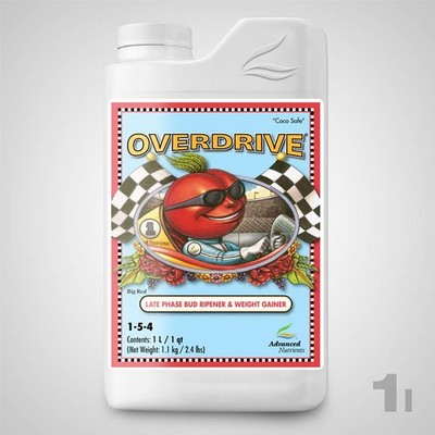 Advanced Nutrients Overdrive 1L - Profi Blüte-Booster Max Ertrag & Aroma Indoor