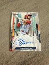 2025 Topps Finest - Finest Autographs Brendan Donovan #FA-BD (AU)
