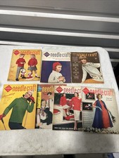 Lot 7 Vintage Modern Needlecraft Magazines READ
