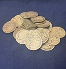 Walking Liberty Half Dollar Lot 90% Silver 1920's And Earlier 27 Coins