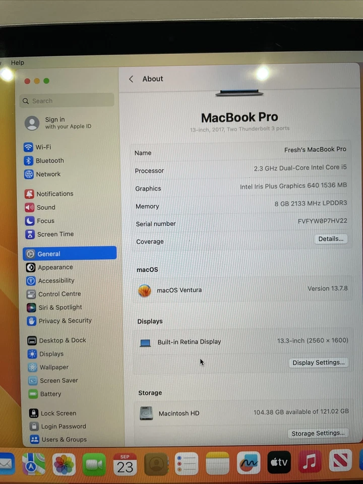 Apple MacBook Pro 13" 2016 · i5 · 8GB · 128GB, photo 1 of 5