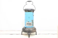 Antique. Blue Enameled Perfection Kerosene Oil Heater Without Tank