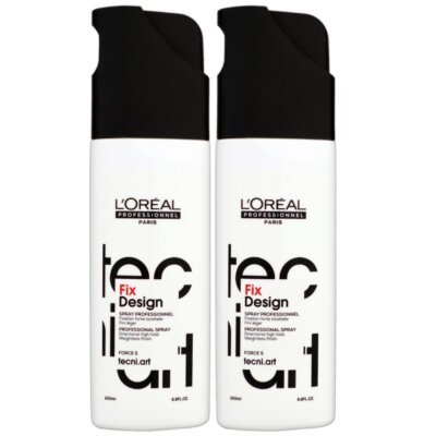 Loreal Tecni. ART Fix Design 2 x 200 ml Haarspray starker halt Set