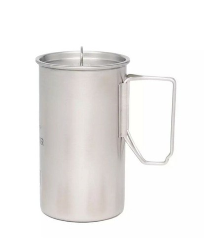Pathfinder X Grayl Geopress Nesting Cup & Lid Set Stainless Steel For Camping! - Picture 5 of 8