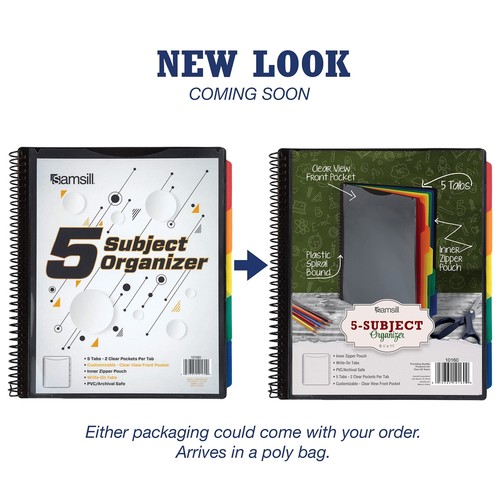 10 Taschen Projekt Organizer mit 5 Teilern, anpassbare Abdeckung, Reißverschlusstasche... - Bild 8 von 9