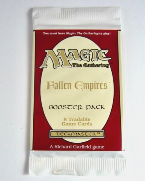 magic the gathering fallen empires booster box Opening 1/3 Fallen was the first time that Wizards of the Coast used alternative art in a set Vintage Magic The Gathering Fallen