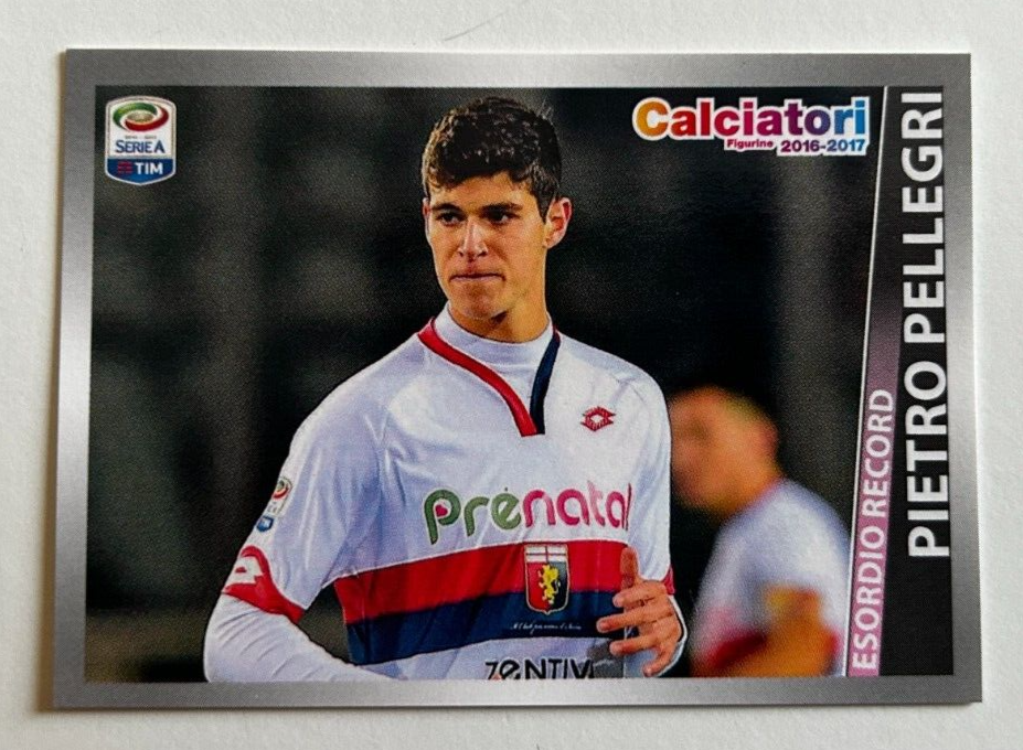 ROOKIE* Pietro PELLEGRI Genoa Calciatori Panini 2016 2017 N C4