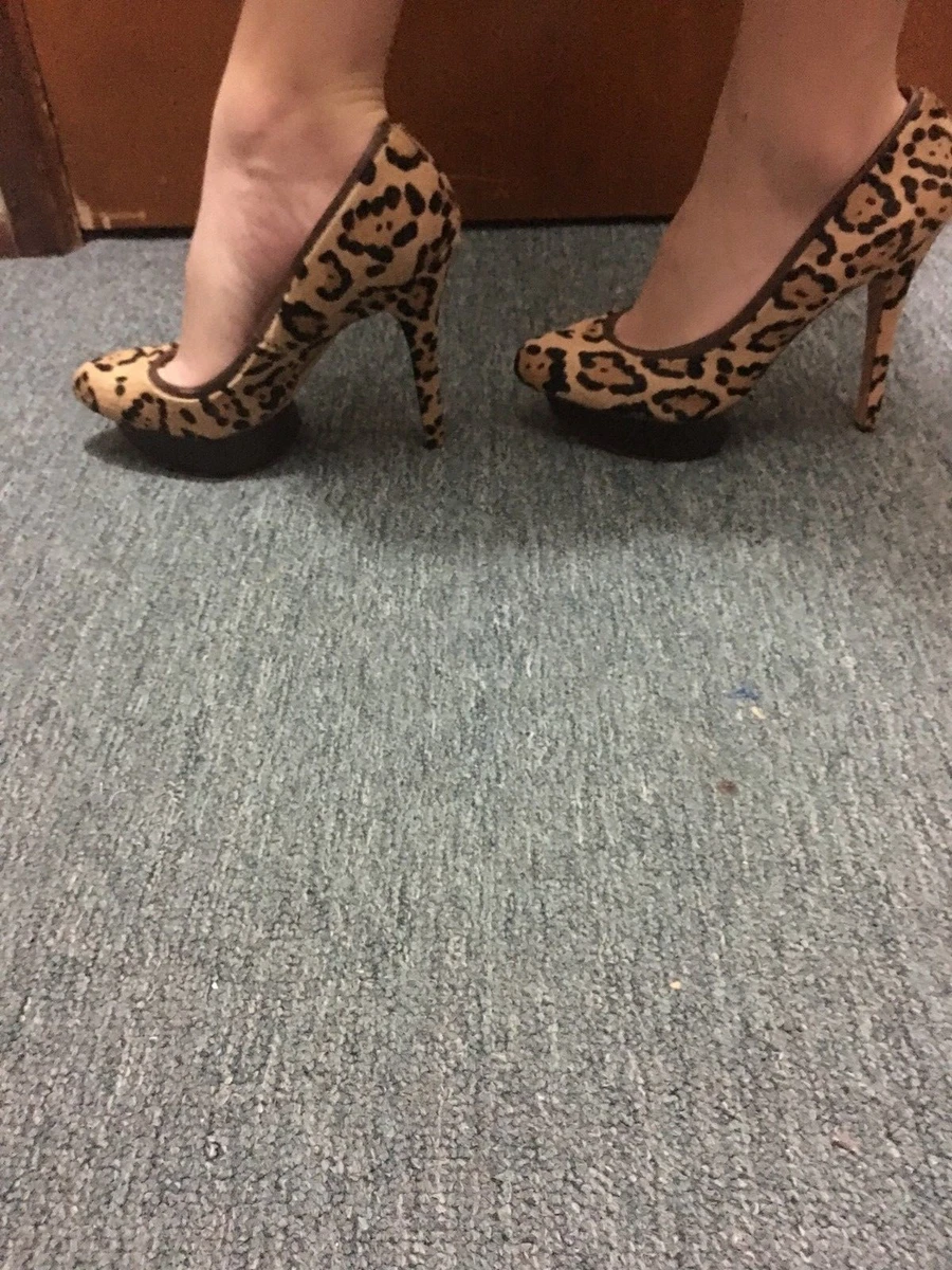 Nio Leopard High Heel Stiletto Pumps