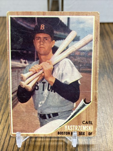 1962 Topps #425 Carl Yastrzemski Boston Red Sox Vintage RD