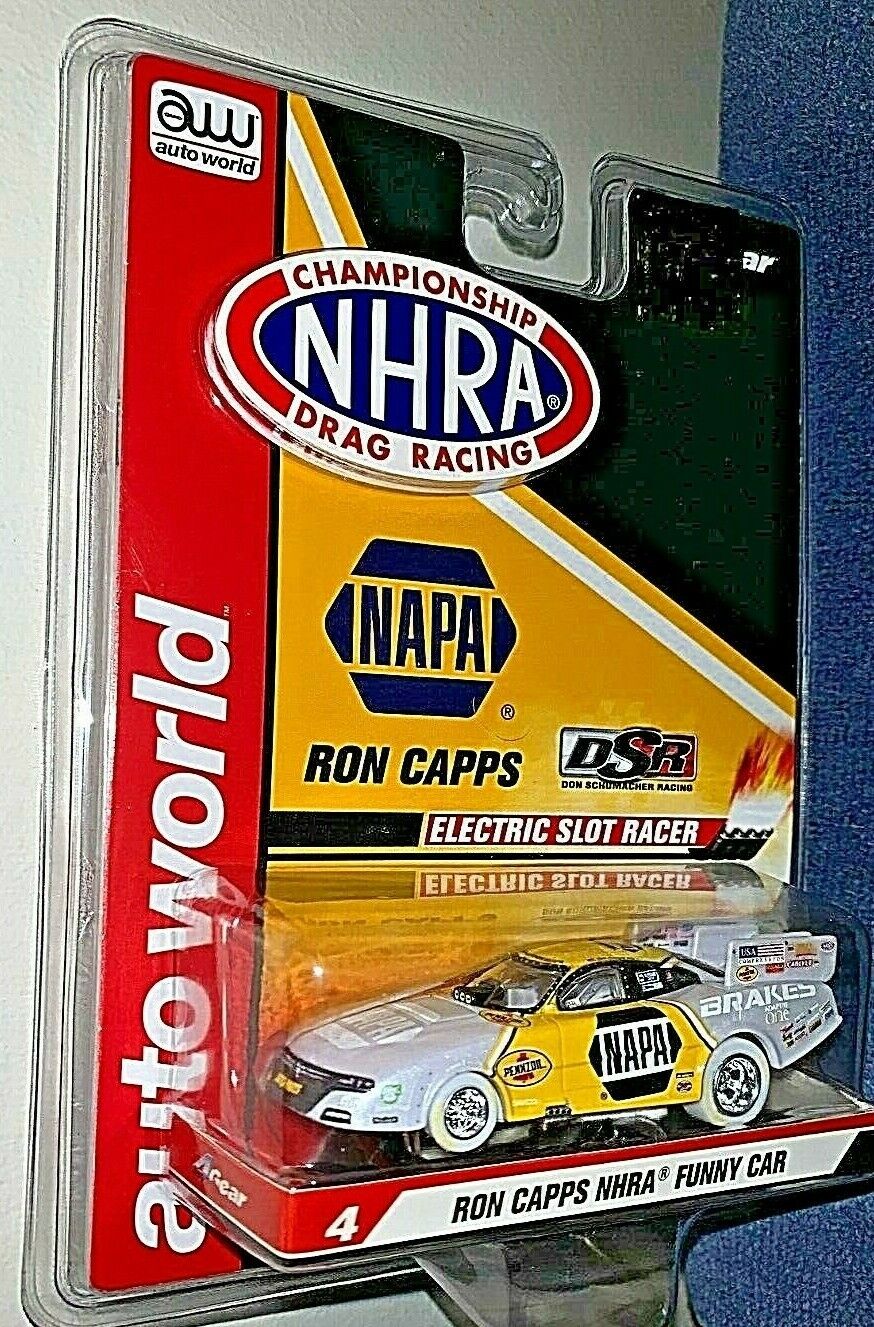 All items in the store AUTO WORLD NHRA RON CAPPS NAPA FUNNY S CHASE WHITE LIGHTNING CAR All items in the store