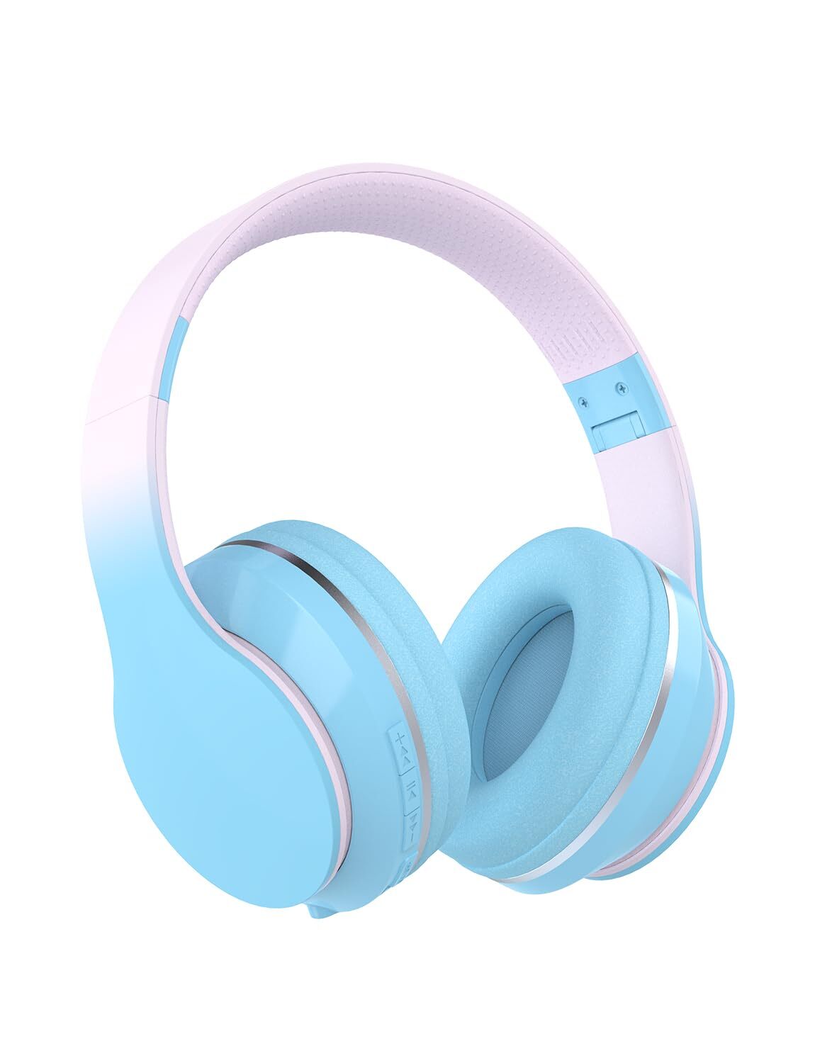YOYOTUNE Bluetooth Kids Headphones Over Ear with Microphone & Volume Limit  