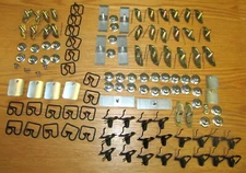 1957 CHEVY BELAIR & 210 SIDE MOLDING TRIM RETAINING CLIP SET 2 DOOR