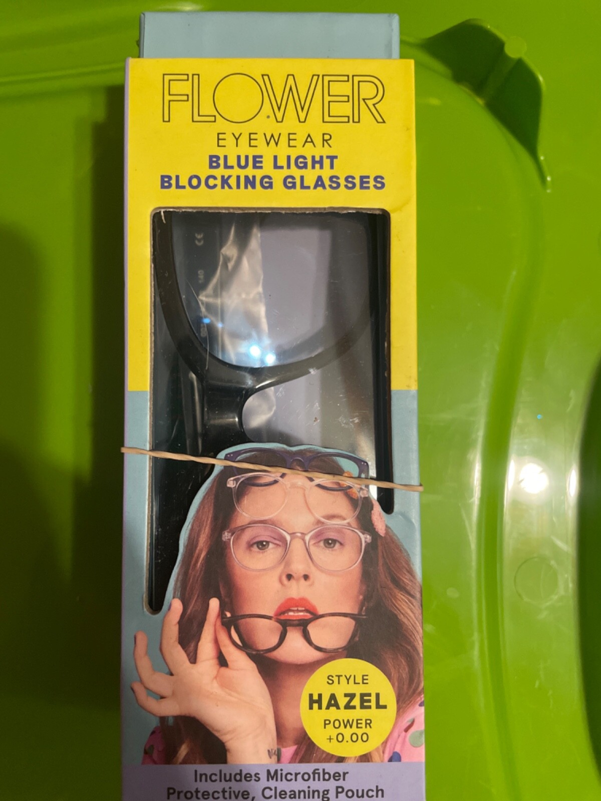 BLUE-LIGHT GLASSES , BLACK FRAMES , UNISEX ADULT. Price is for 1 pair-image