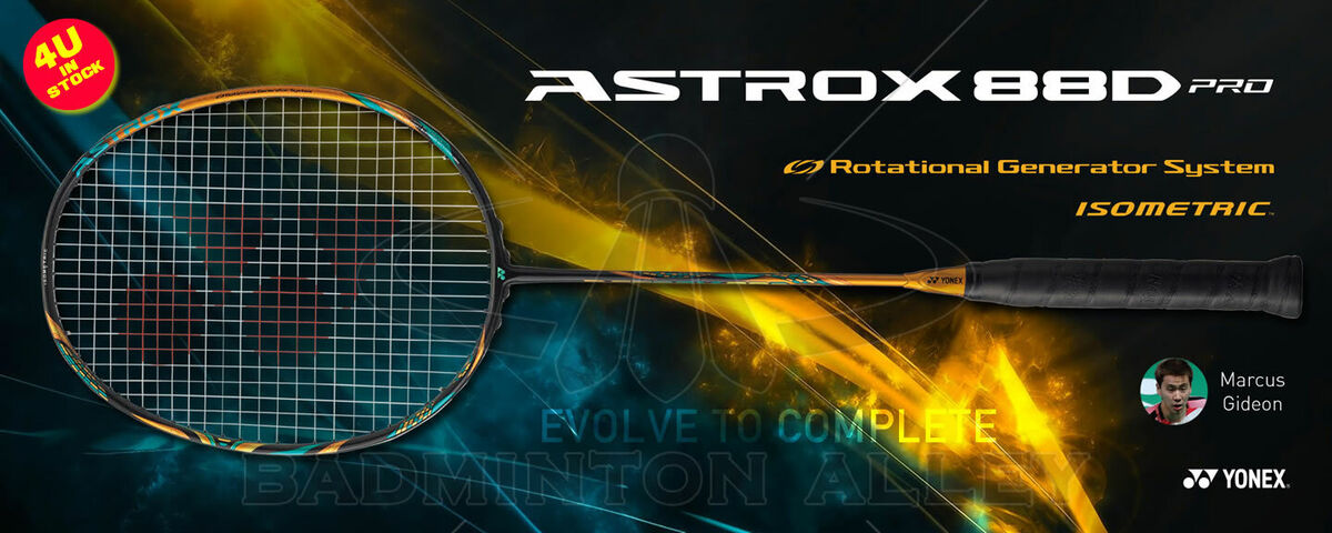 Badminton Yonex Japan ASTROX 88 D PRO Unstring 4UG6 83g Narrow Grip Camel  Gold