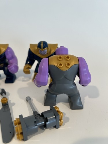 LEGO Lot of 4 Thanos Big Minifigures, Avengers - 76131 76107 76192 76049 - Picture 5 of 9