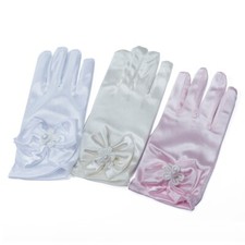 Children's Gloves Banquet Dress Bow Princess New Western Etiquette Performance