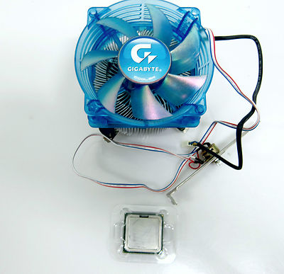 Intel Pentium  4 630 3.00Ghz Socket 775 Processor + Gigabyte Fan Model: SL7Z9
